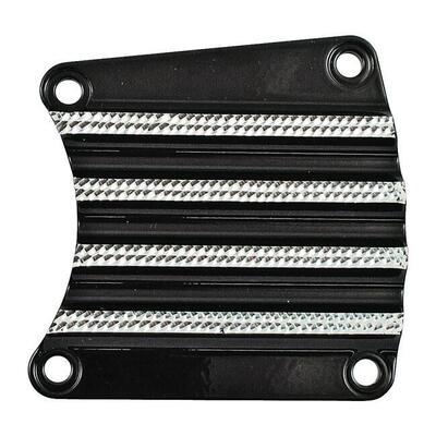 Coperchio ispezione Covingtons nero con tagli diam