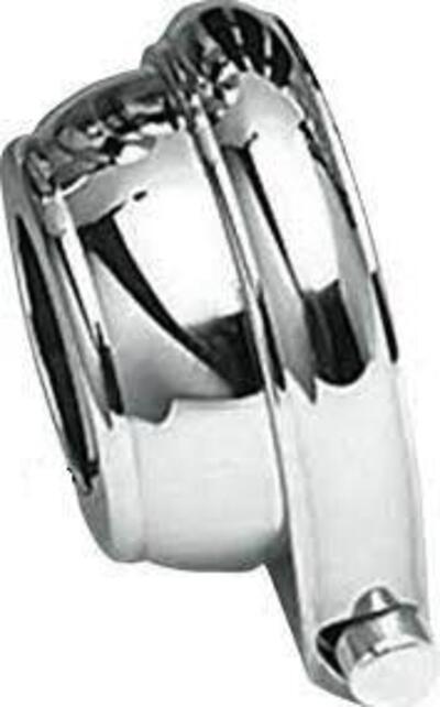 Blocchetto cromato da 1" lato sinistro con pulsant Arlen Ness