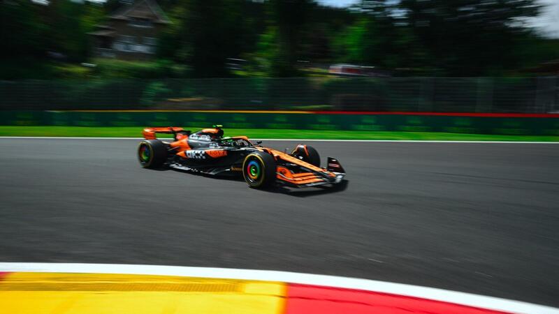 F1. Nel venerd&igrave; di Spa brilla la McLaren. Ferrari incoraggiante, Red Bull alla ricerca del miglior compromesso