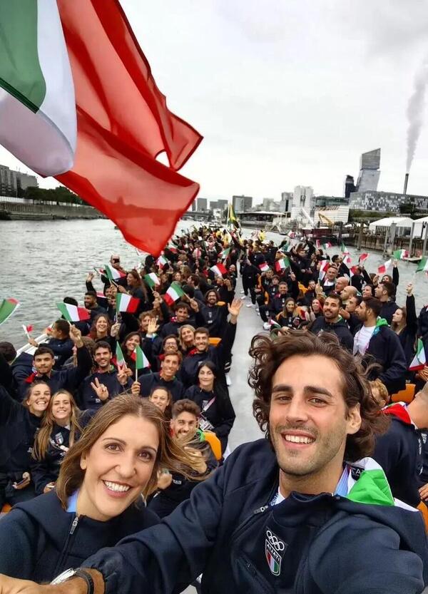 Olimpiadi, ma quanto ca*are ha fatto la cerimonia di apertura? L&#039;abbiamo vista in Francia e a parte Gimbo Tamberi che perde la fede, Mattarella con il poncho, la nazionale azzurra, Nadal, Celine Dion e la pioggia&hellip;