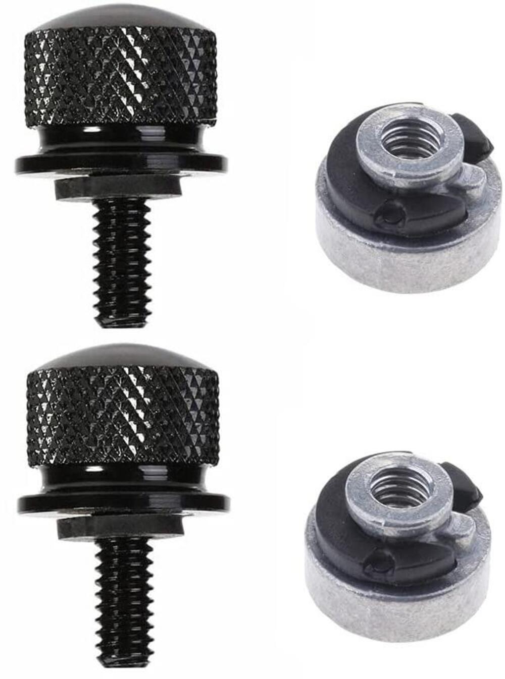 Kit viti nere per selle complete di inserti filett 