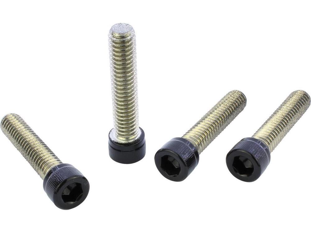 Kit viti parafango anteriore nere lucide per Sport 