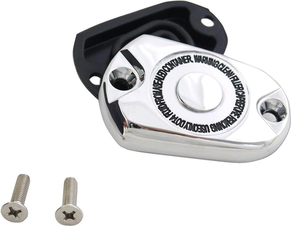 Coperchio cromato pompa posteriore per Sportster d Drag Specialties