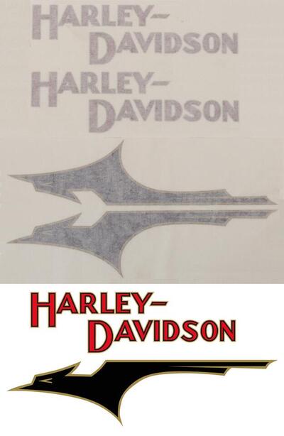 Decalcomanie serbatoio trasferibili ad acqua teste Zodiac