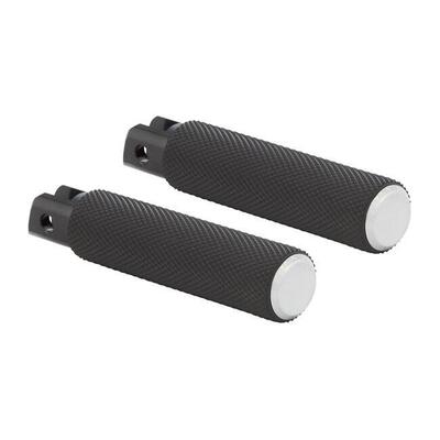 Pedaline passeggero Arlen Ness Fusion Knurled crom