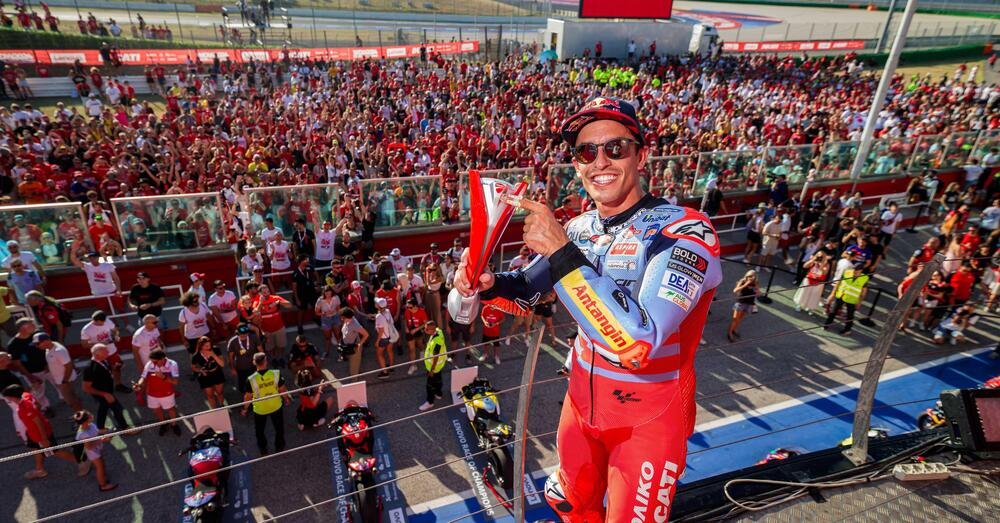 Abbiamo intervistato Marc Marquez prima del gran finale con Bulega: &ldquo;&Egrave; una festa, niente pressioni&rdquo;. Poi il labbro, la frattura e il GP di Silverstone