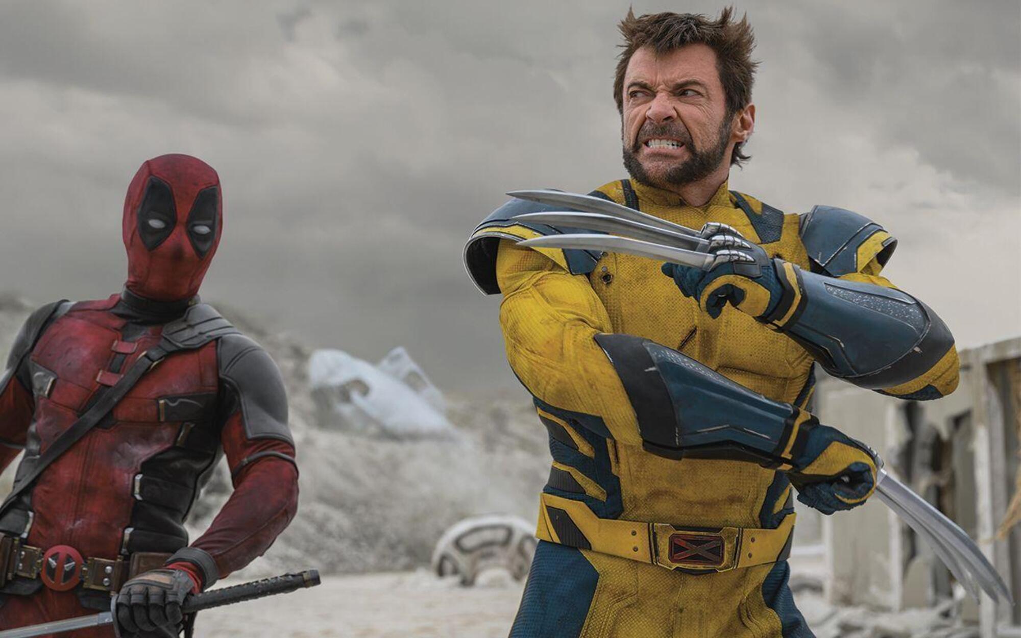 Una scena di &quot;Deadpool &amp; Wolverine&quot;