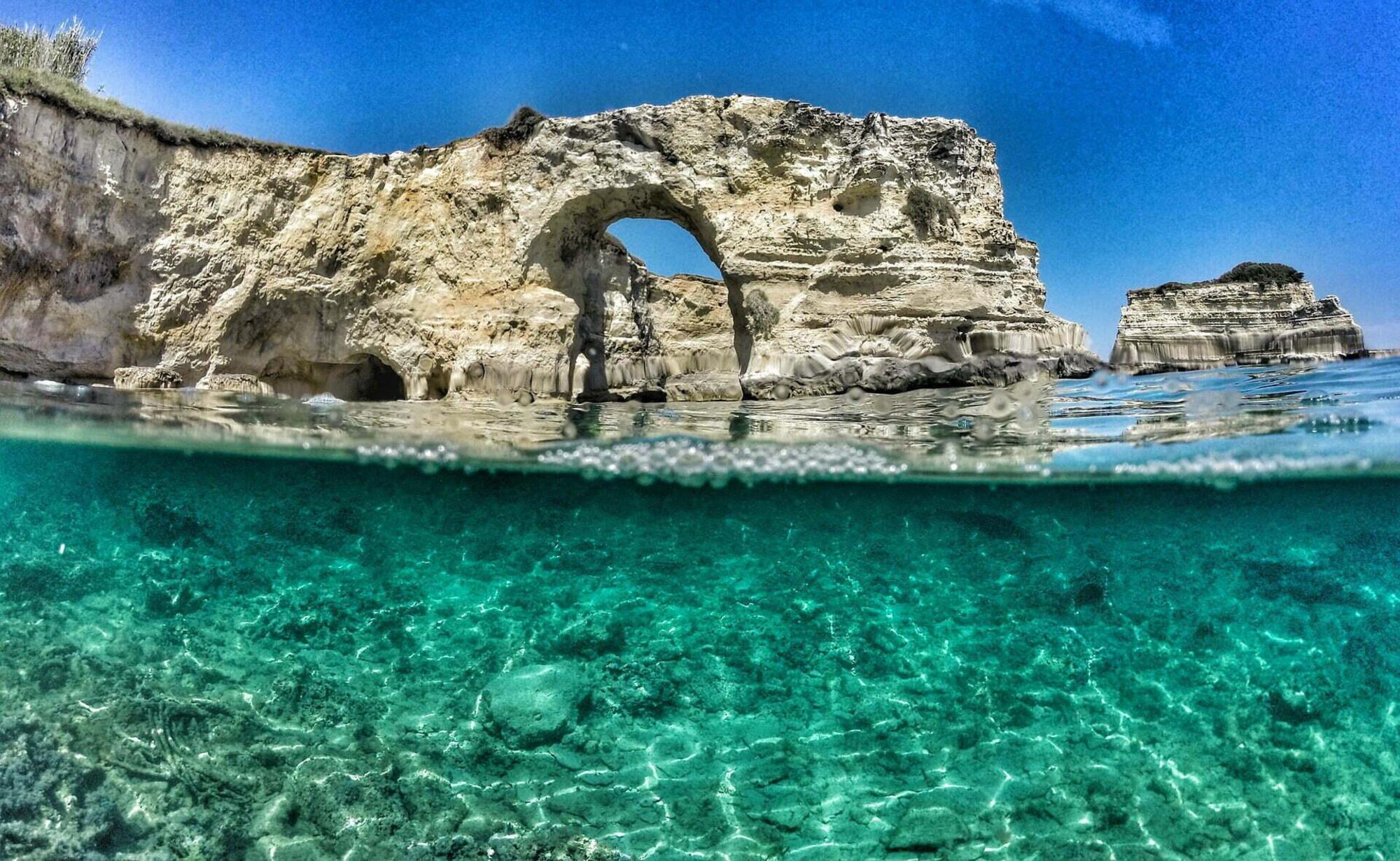 Mare in Salento (quando l&#039;acqua &egrave; pulita)