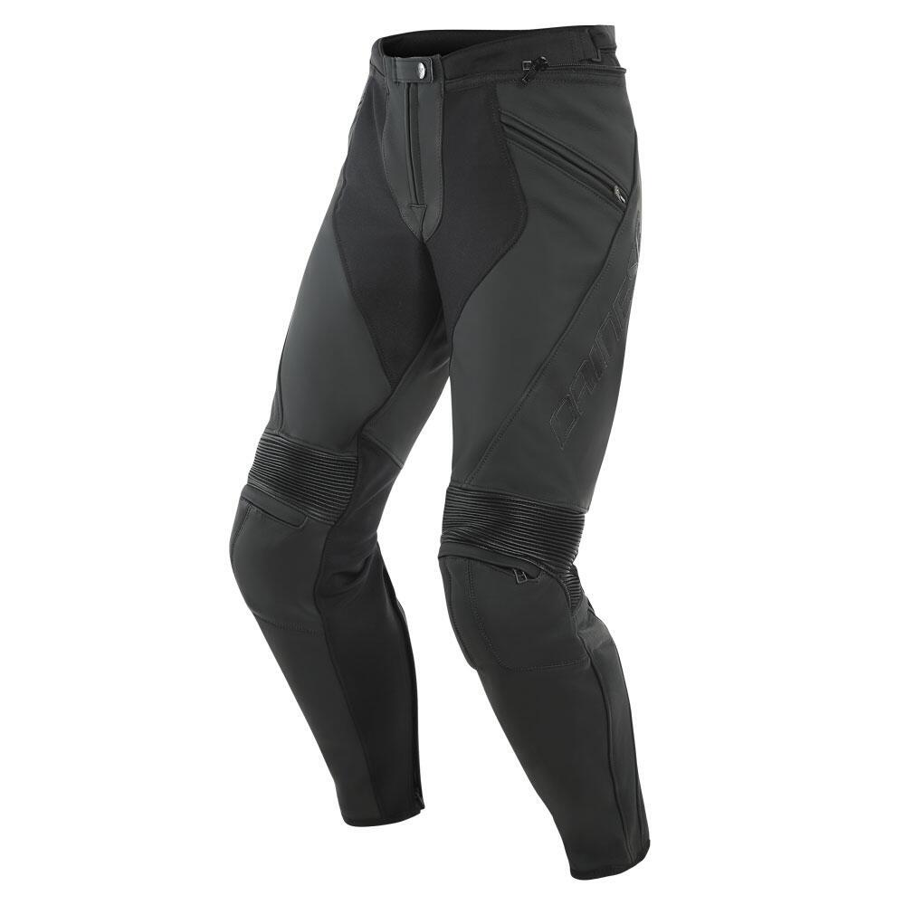 Pantaloni moto in pelle Dainese PONY 3 Short/Tall