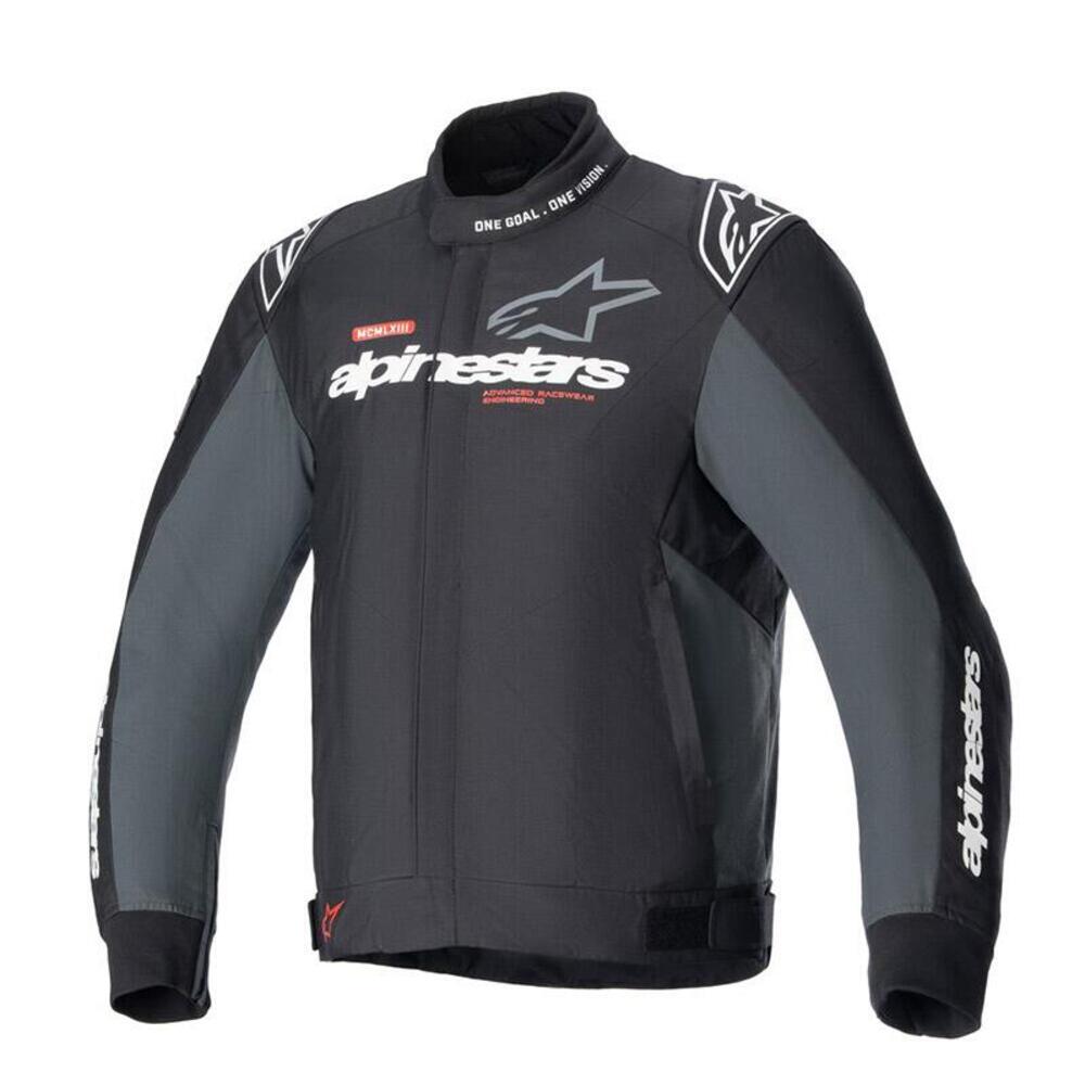 Giacca moto Alpinestars Monza Sport Nero Grigio as