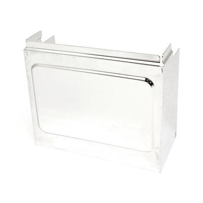 Coperchio batteria laterale cromato per Sportster 