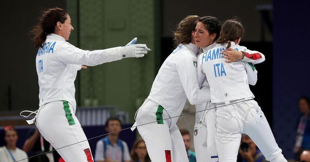 Ecco come la migliore nazionale di spada femminile si &egrave; presa il primo oro olimpico a squadre da Londra 2012