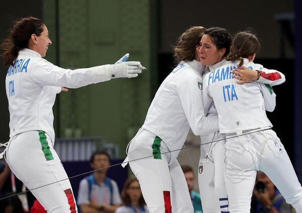 Ecco come la migliore nazionale di spada femminile si &egrave; presa il primo oro olimpico a squadre da Londra 2012