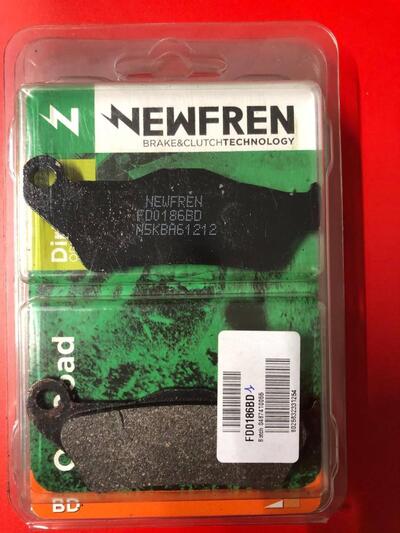 COPPIA PASTIGLIE NEWFREN FD0186BD