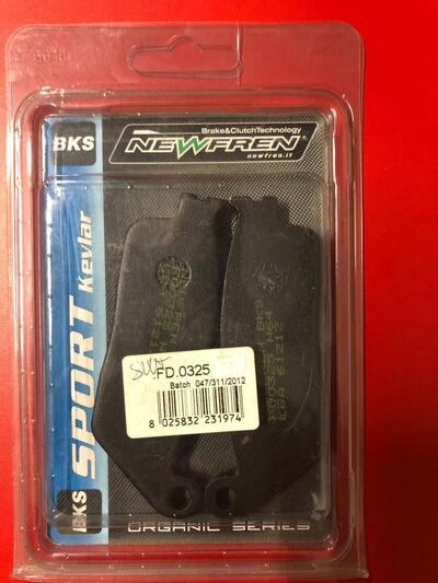 COPPIA PASTIGLIE NEWFREN FD0325