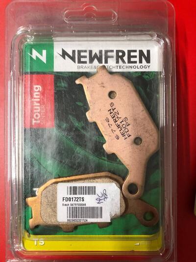 COPPIA PASTIGLIE NEWFREN FD0172TS
