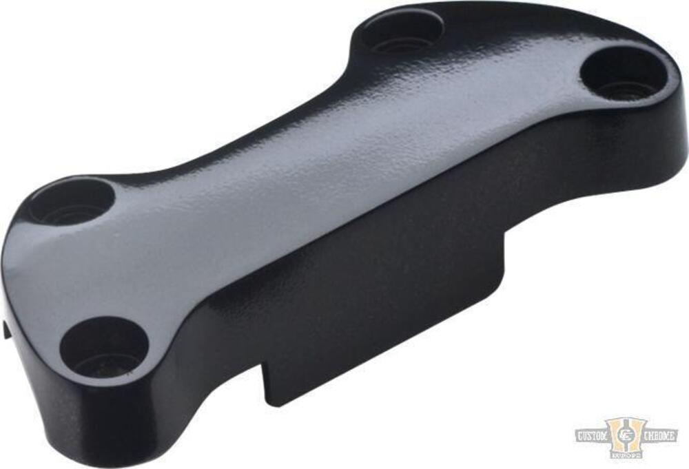 Piastrina riser con lembo - nera lucida Motorcycle 