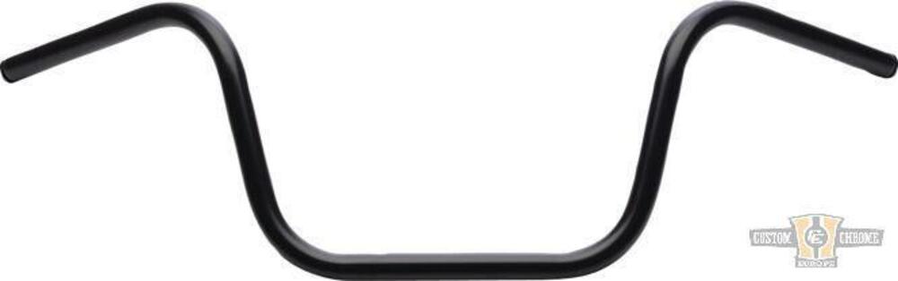 Manubrio Ape Hanger 1" alto 10" nero senza fossett Santee