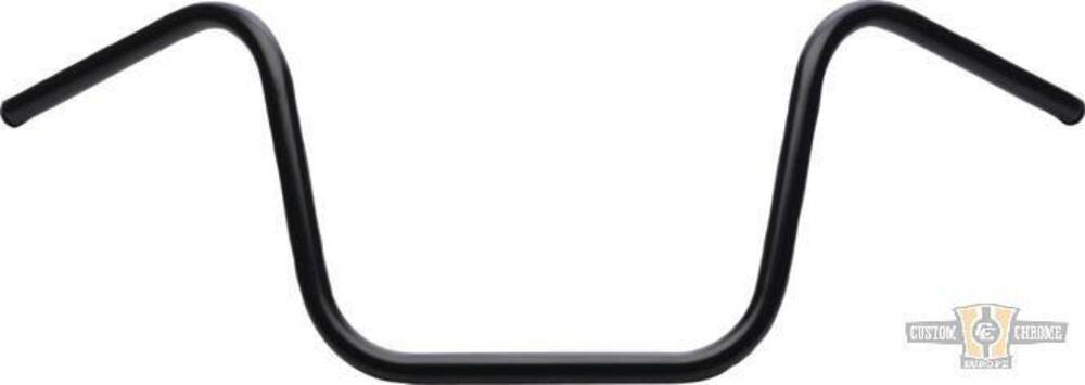 Manubrio Ape Hanger 1" alto 12" nero senza fossett Santee