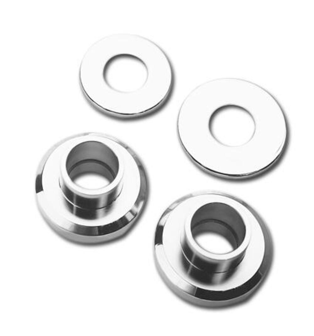 Sedi canotto cromate imbocco 33 mm Per Big-twin 19 