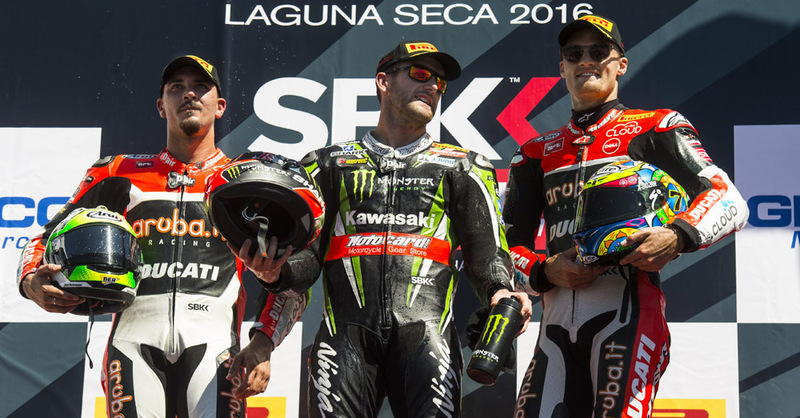 SBK 2016. Sykes si impone in Gara 2 a Laguna Seca