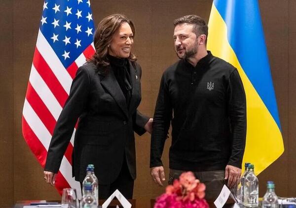 Ok, ma quindi Zelensky si &egrave; finalmente deciso a cercare la pace con la Russia? Eppure Kamala Harris sull&rsquo;invio di armi in Ucraina&hellip;