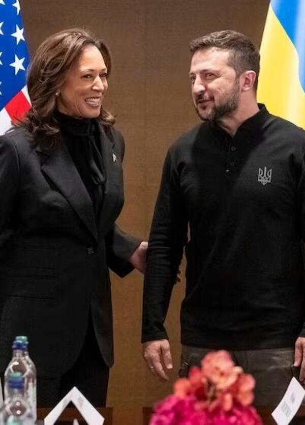 Ok, ma quindi Zelensky si &egrave; finalmente deciso a cercare la pace con la Russia? Eppure Kamala Harris sull&rsquo;invio di armi in Ucraina&hellip;