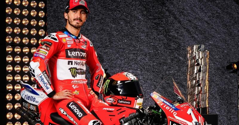 MotoGP 2024. GP della Gran Bretagna. Pecco Bagnaia: &quot;Non ho mai pianto come quando ho camminato con mia mamma per arrivare all&rsquo;altare&quot;