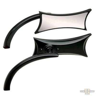 Specchietto Ness 4 point destro nero Arlen Ness