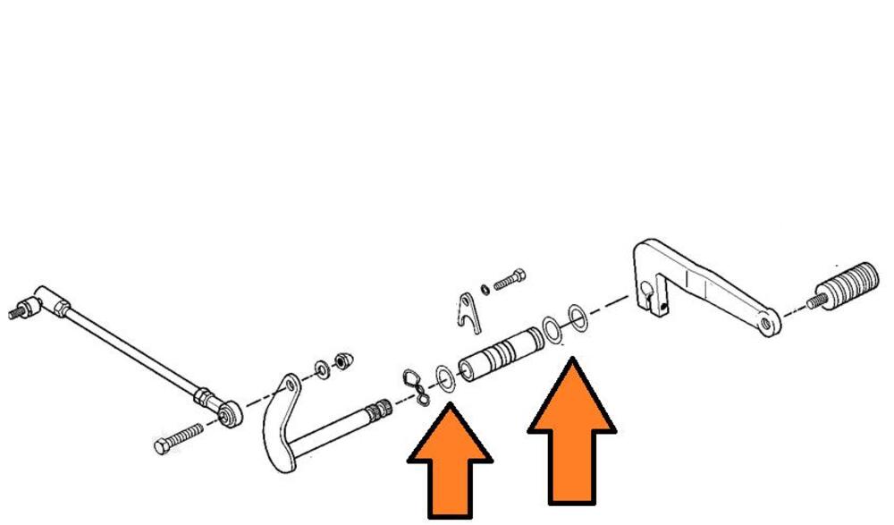 oring boccola marce per Dyna dal 1991 al 2005 rif 