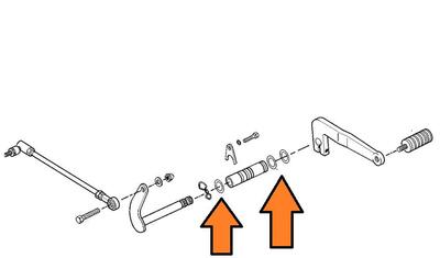 oring boccola marce per Dyna dal 1991 al 2005 rif 