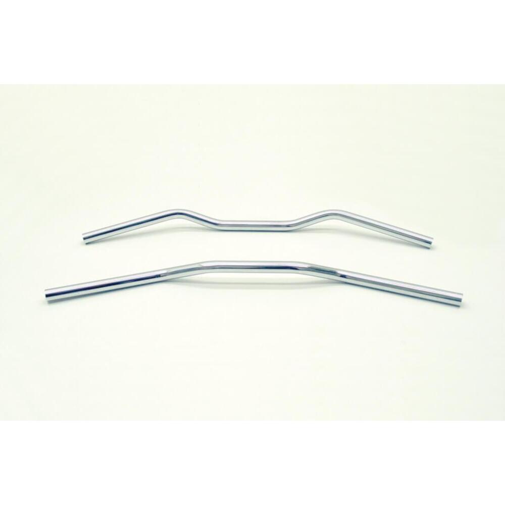 Manubrio Custom bar 1'', Largo 85 cm, cromo, con Fehling