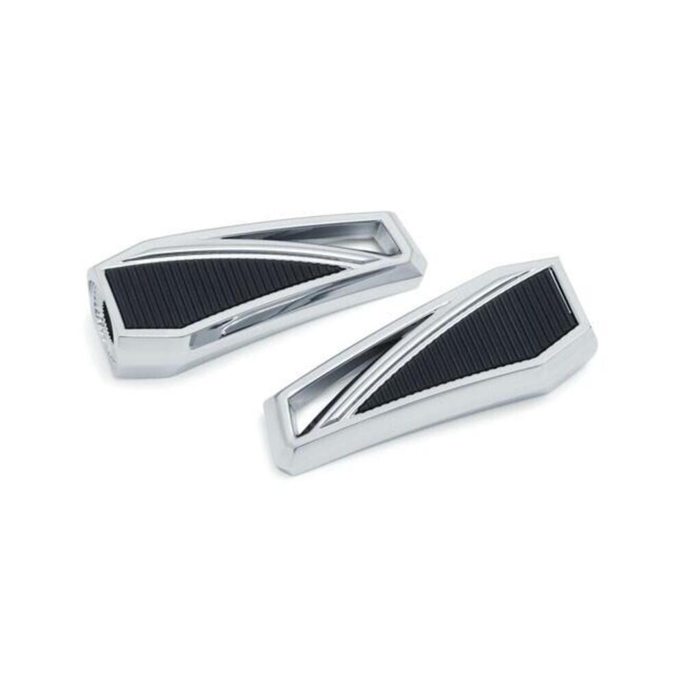 Pedaline Kuryakyn Phantom cromate senza adattatori 