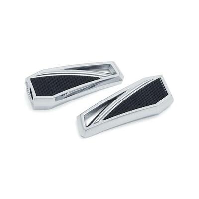 Pedaline Kuryakyn Phantom cromate senza adattatori 