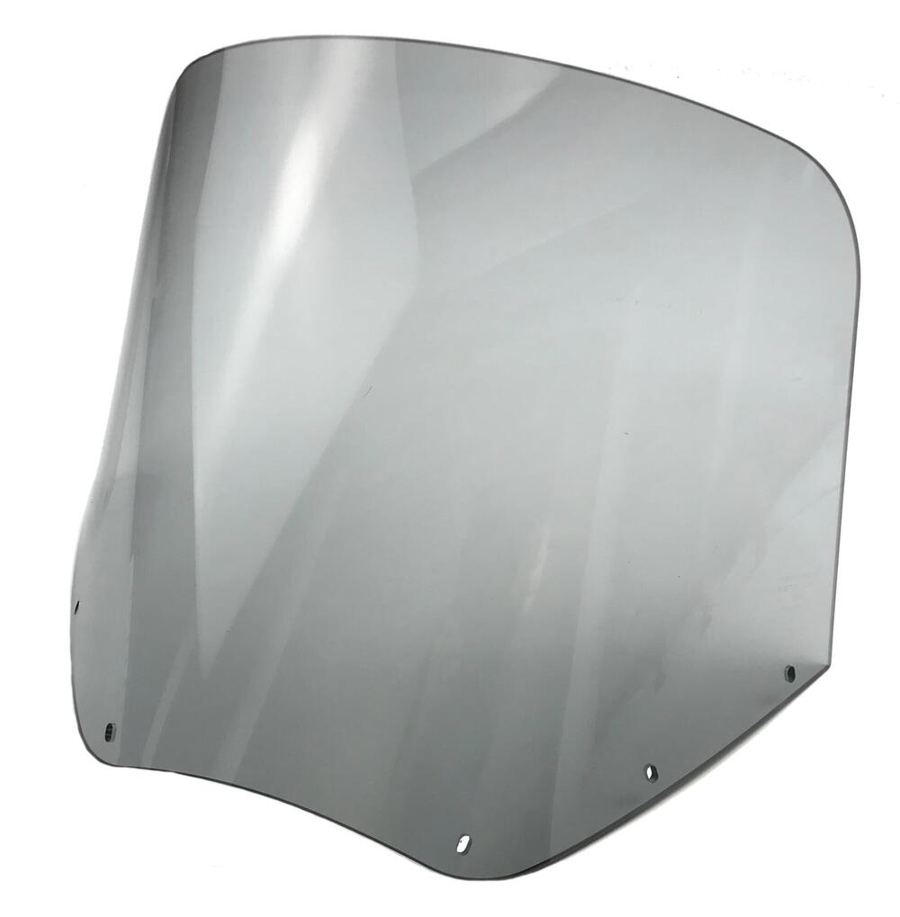 Parabrezza NON ventilato fumè nero alto 33 cm per 