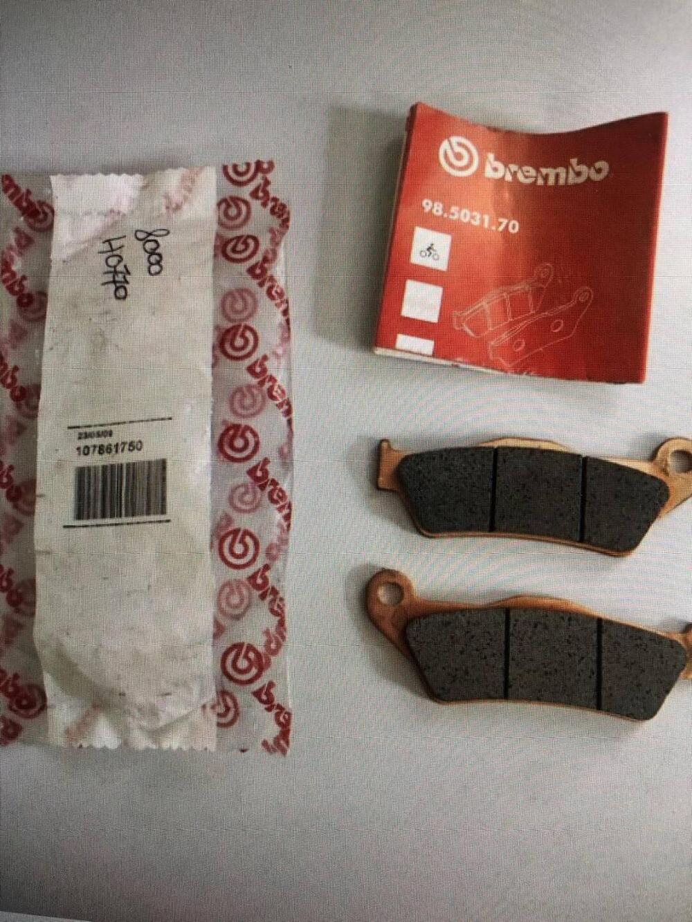 COPPIA PASTIGLIE ANTERIORI HUSQVARNA 8000H0770 PER