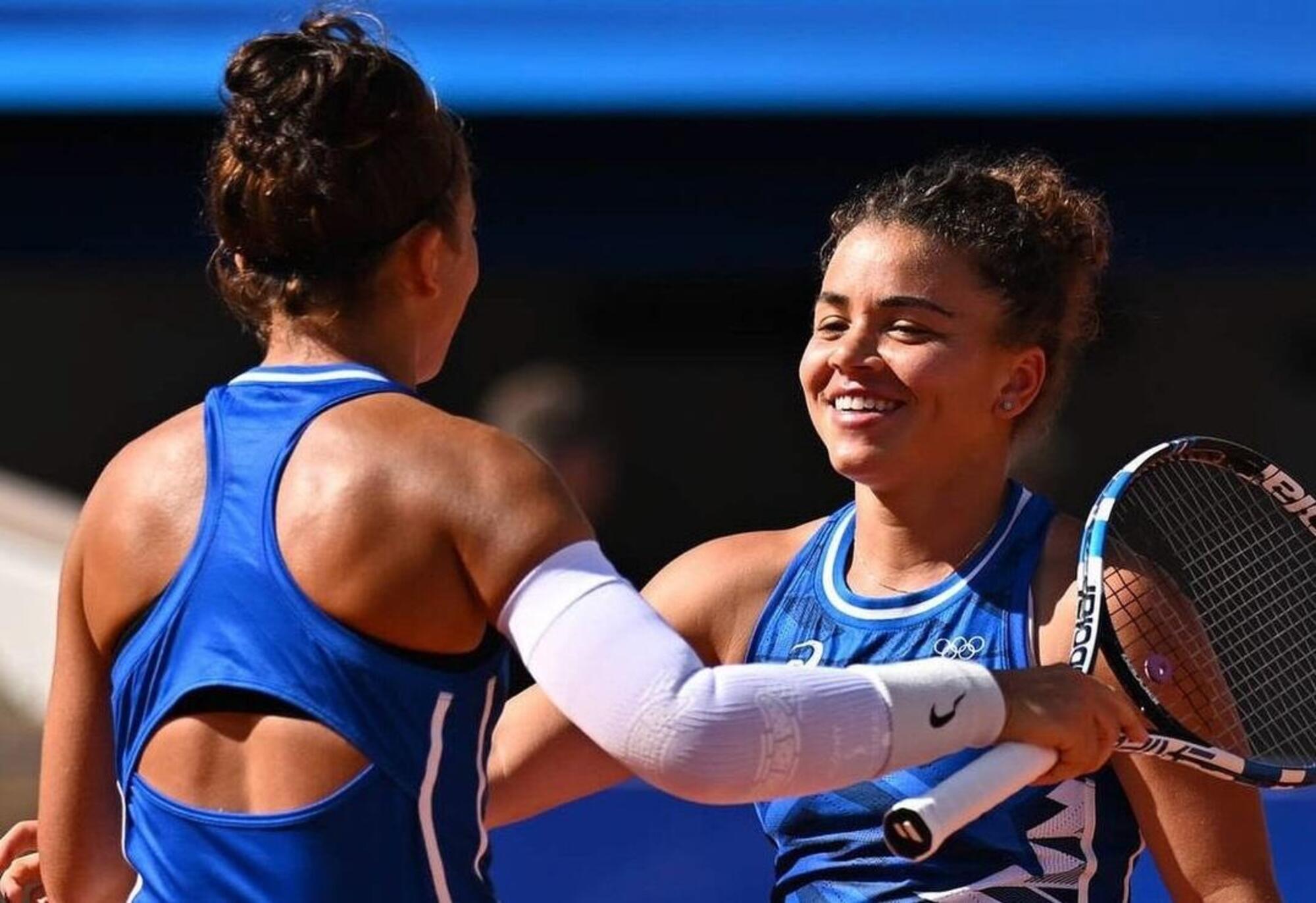 Sara Errani e Jasmine Paolini