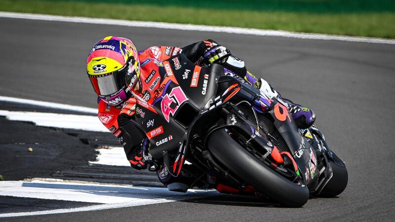 MotoGP 2024. GP della Gran Bretagna. Aleix Espargaro: &quot;Con la nuova carenatura la moto &egrave; pi&ugrave; agile&quot;