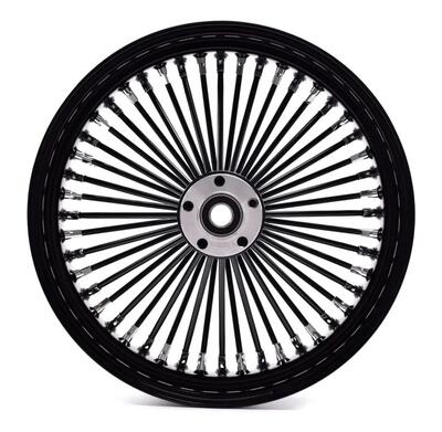 Ruota anteriore nera King Spoke 48 raggi 21'' x 2 