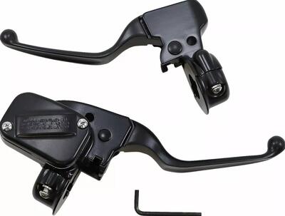 Comandi manubrio neri opachi per Softail dal 2016 Drag Specialties