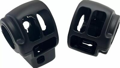 Alloggiamento interruttori neri opachi per Softail Drag Specialties