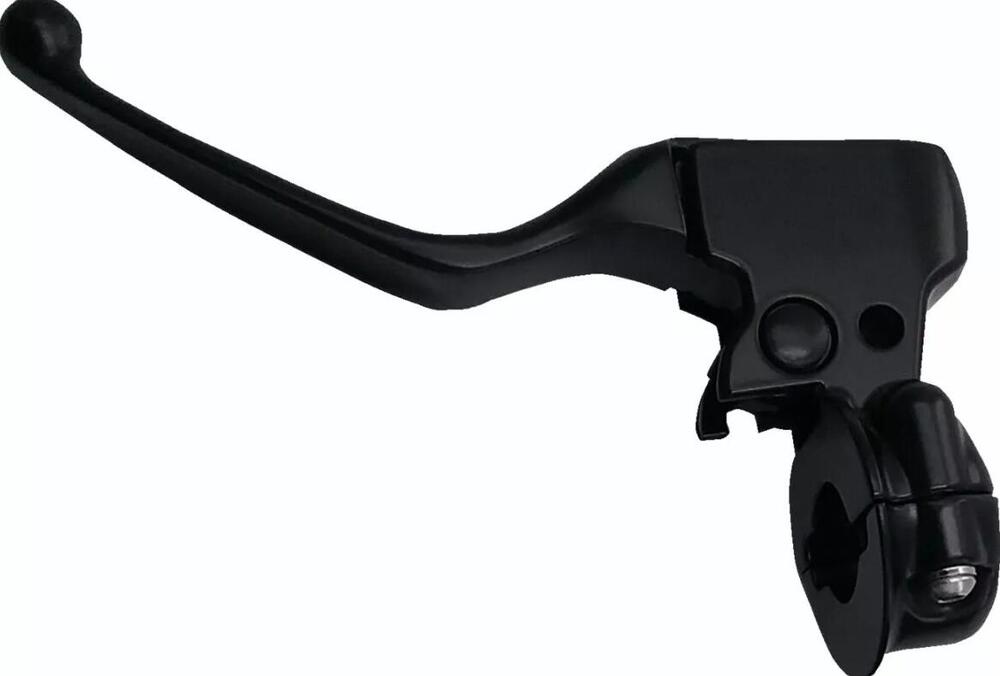 Comando frizione a cavo nero opaco per Touring*** Drag Specialties