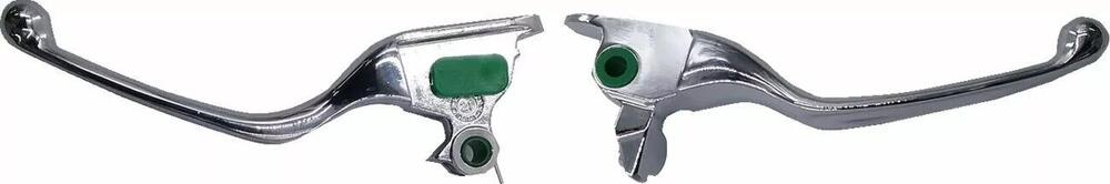 Leve freno e frizione cromate ergonomiche per Tour Drag Specialties