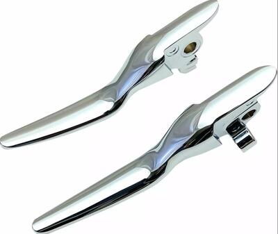 Leve freno e frizione cromate ergonomiche Easy per Drag Specialties