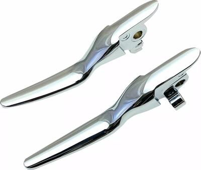 Leve freno e frizione cromate ergonomiche Easy per Drag Specialties
