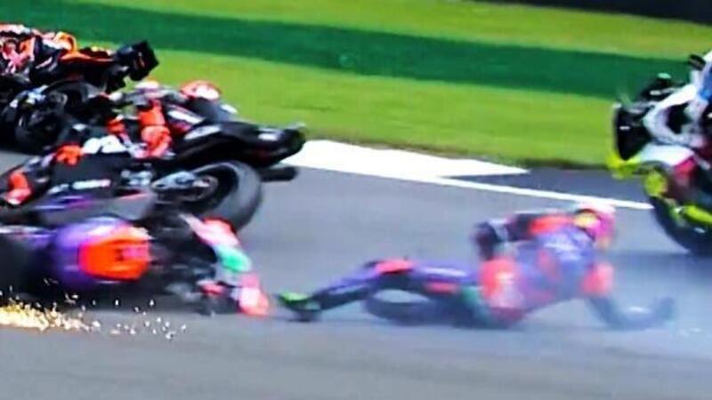 MotoGP 2024. GP della Gran Bretagna. Franco Morbidelli penalizzato per il contatto con Bezzecchi [VIDEO]