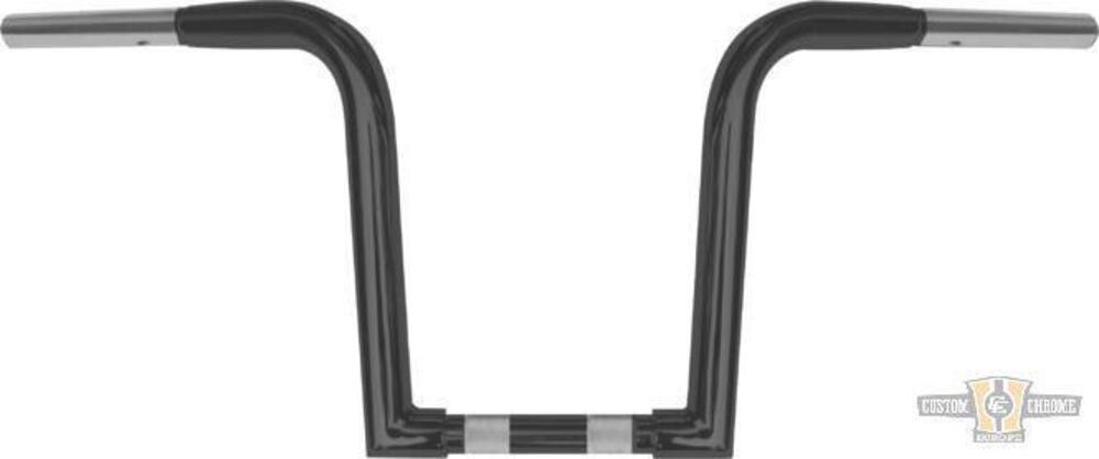 Manubrio Ape Hanger 1-1/4" alto 10" nero Z Outlaw 