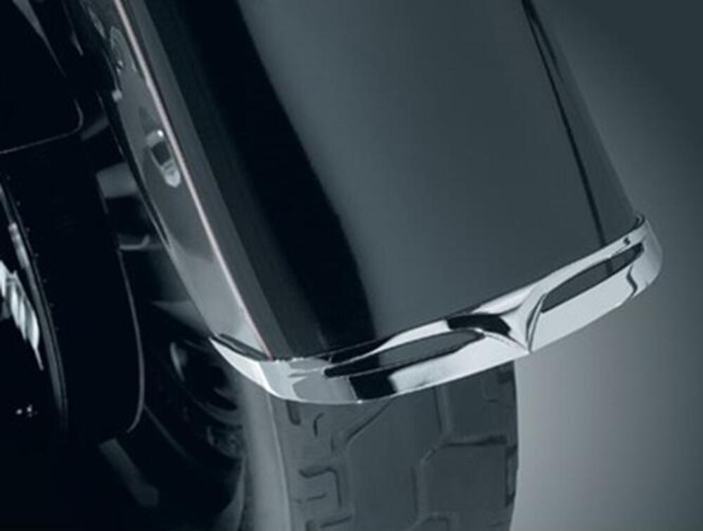 Puntale parafango posteriore cromato Kuryakyn per 