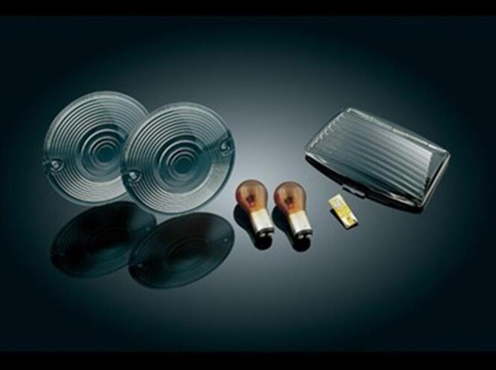 Lenti fume' per parafango anteriore e frecce - kit 