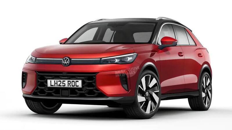 Volkswagen T-Roc 2025: l&#039;ultima auto di Wolfsburg senza pile [RENDER]